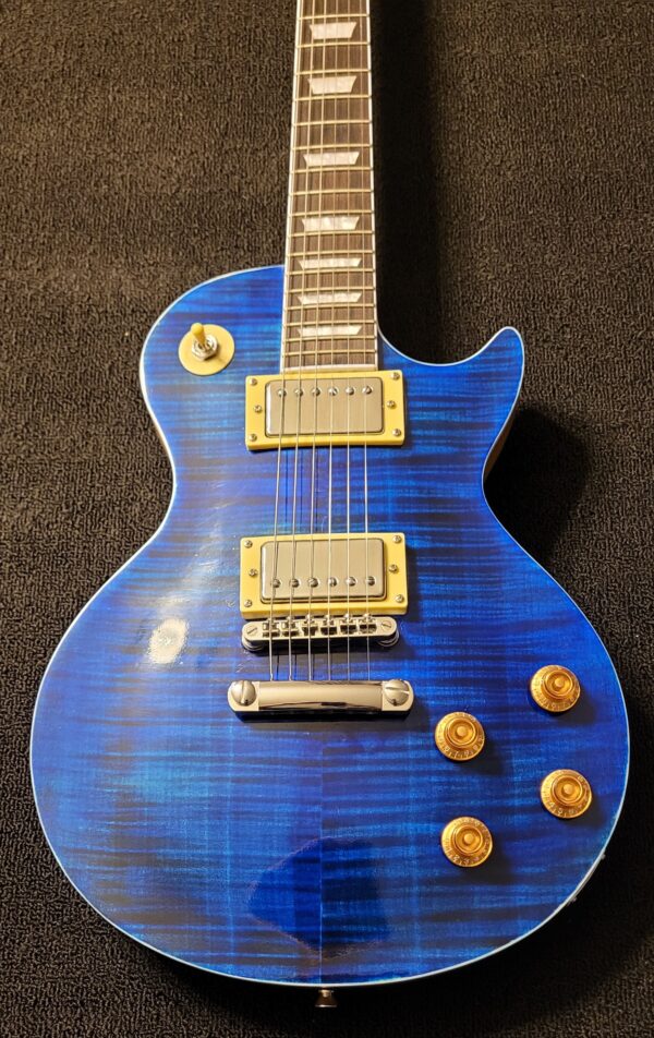 LP Style Electric Guitar DIY Kit with Rosewood Fretboard by Budreau Guitars - Image 8