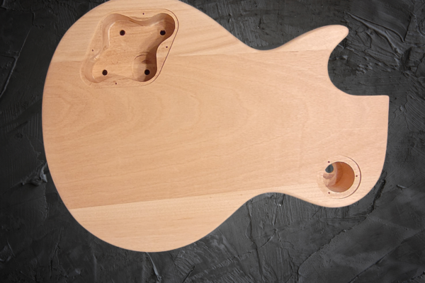 LP Style Electric Guitar DIY Kit with Rosewood Fretboard by Budreau Guitars - Image 5
