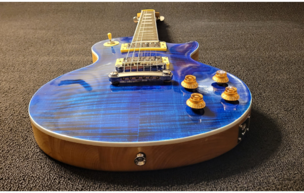 LP Style Electric Guitar DIY Kit with Rosewood Fretboard by Budreau Guitars - Image 7