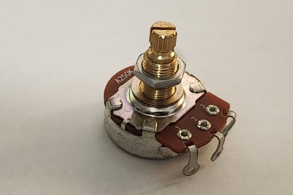 Budreau Guitars A250k Split Shaft POTS