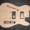Slimline Tele Style Semi-Hollow Body DIY Kit w/Maple FB by Budreau Guitars - Image 4